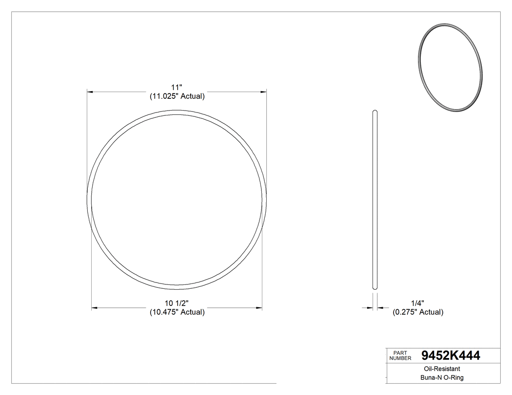 Technical drawing - 9452K444